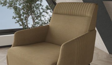 Rio Armchair Yellow/Ossa