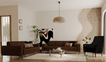 Salda Sofa set Orange/Boncuk