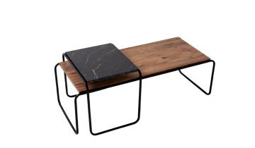 Valley Black Side Table