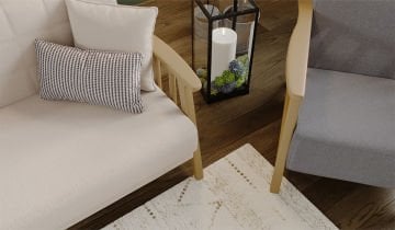 Anka Sofa set - Cream Arm