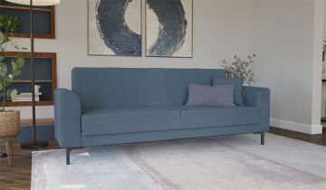 Rio 3 Seater Sofa 3.Blue / Ossa 17