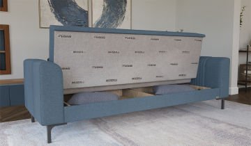 Rio 3 Seater Sofa 3.Blue / Ossa 17