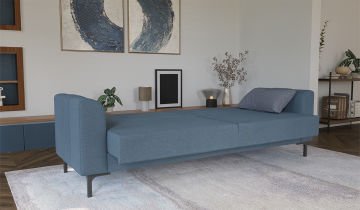 Rio 3 Seater Sofa 3.Blue / Ossa 17