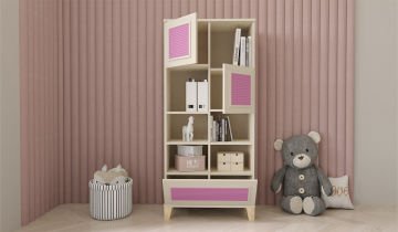 Luna Young Room Book shelf