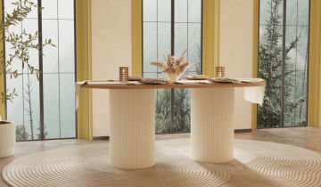 Bohem Dining Room Set Table (Still)