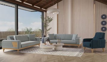 Nitra Sofa set Grey