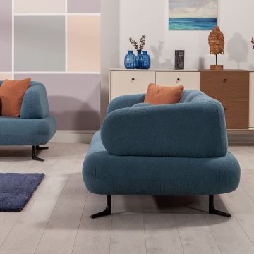 Rose Sofa set Blue