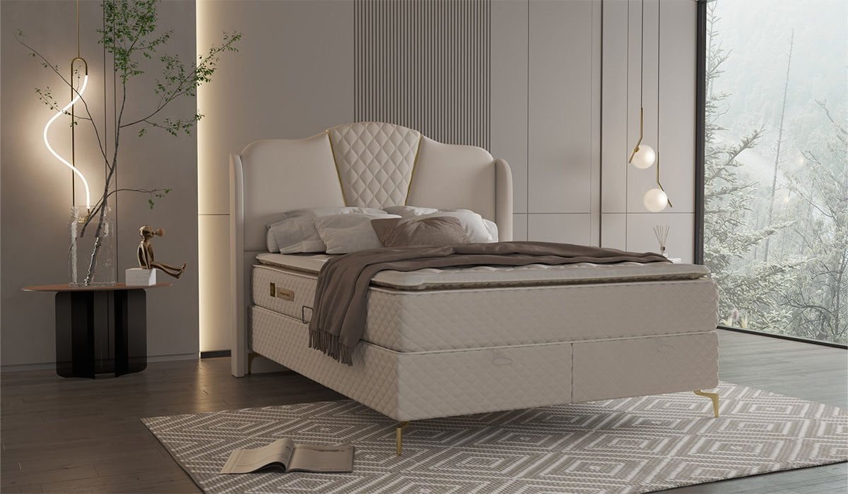 Mari Gold Bed set