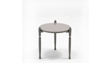 Puzzle Round Zigon Coffeetable - Duman Grey