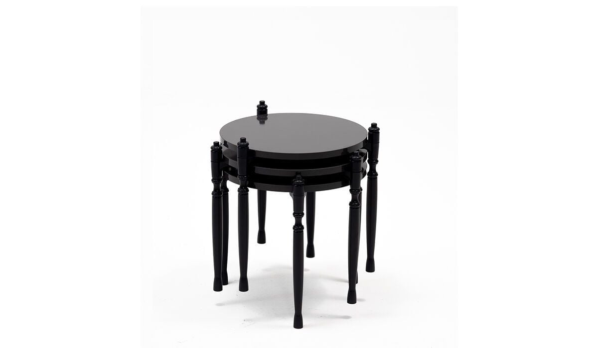 Puzzle Round Zigon Coffeetable - Antrasit