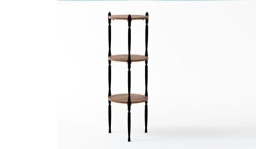 Puzzle Round Zigon Coffeetable - Atlantik Çam