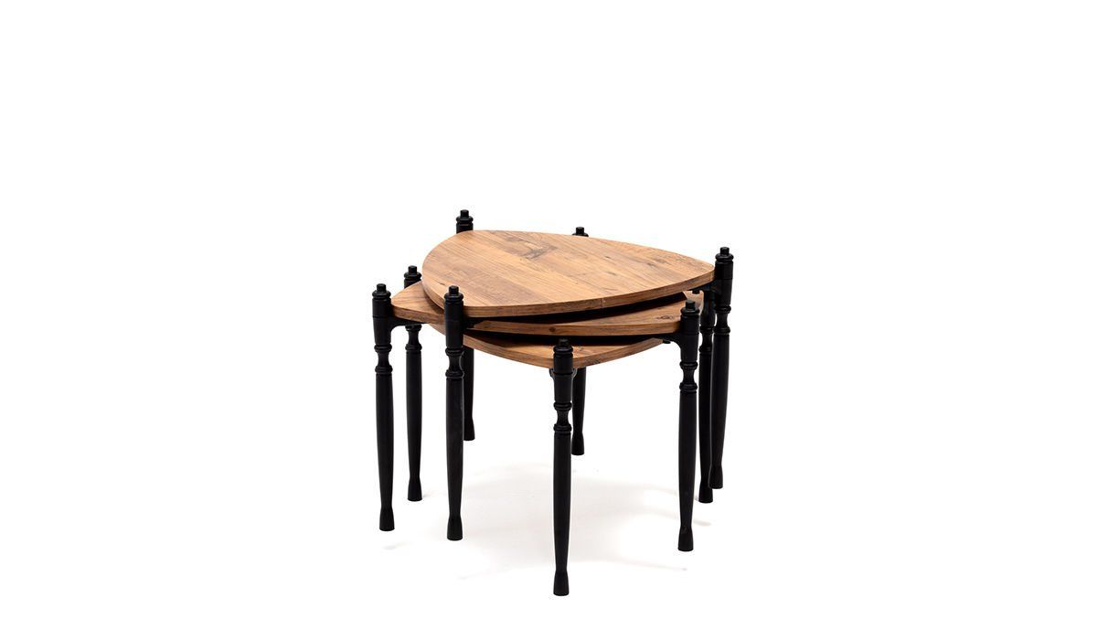 Puzzle Üçgen Zigon Coffeetable - Lidya