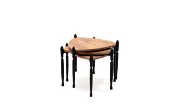 Puzzle Üçgen Zigon Coffeetable - Lidya