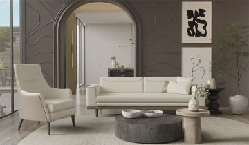 Arya Sofa set - Cream