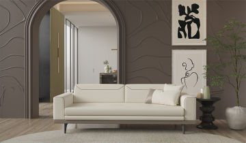 Arya Sofa set - Cream