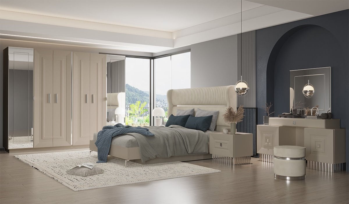 Bendis Bedroom - Silver