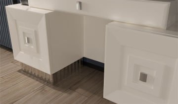 Bendis Bedroom - Silver Dresser