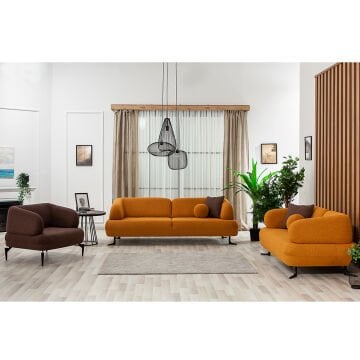 Rose Armchair - Brown