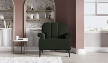 Dolce Armchair Green