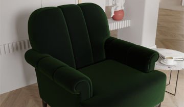 Dolce Armchair Green