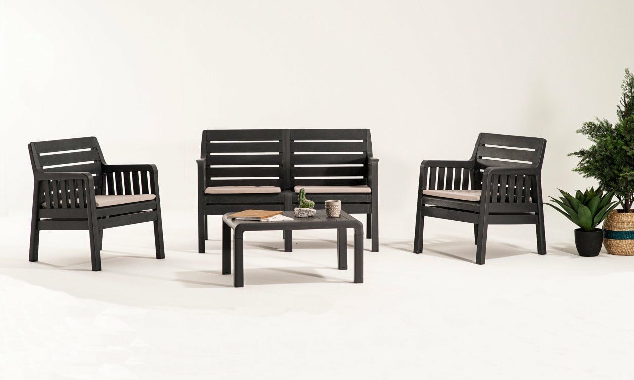 Lara Garden&Balcony Sofa set - Multi Coloured