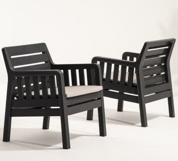 Lara Garden&Balcony Sofa set - Multi Coloured