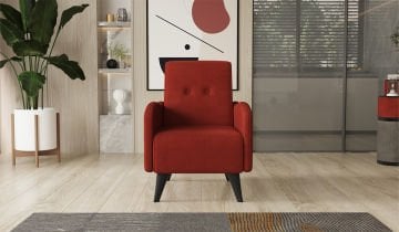 Avrupa Armchair - Bordo