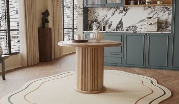 Bohem Kitchen Table Set - Walnut