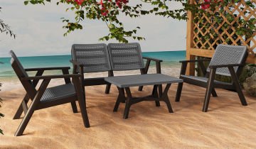 Gordon 2+1+1+S Garden Sofa set