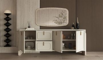 Aura Dining Room Set Console
