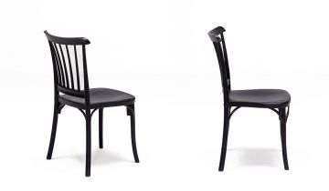 Castella ( Ceviz ) / Violet Table Set - Black