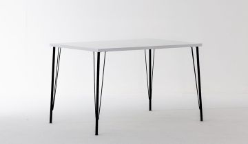 Nero ( White ) + Venüs Kitchen Table Set - White