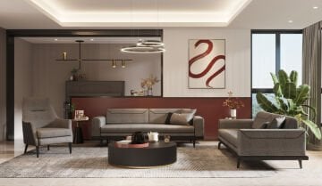 Arya Sofa set - Antrasit