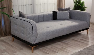 Bohem 3 Seater Sofa Grey