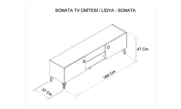 Sonata Tv Side Table