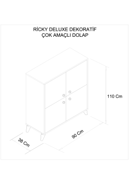 Ricky Mixx Multi Purpose Cabinet
