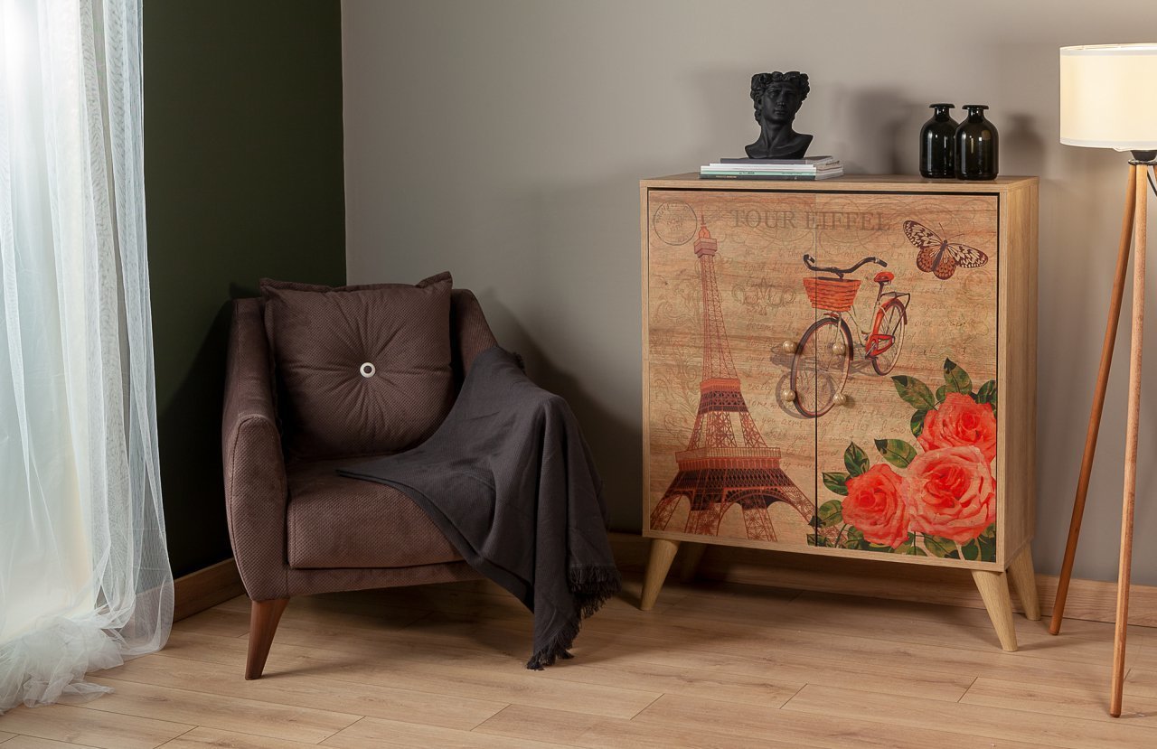 Ricky Vintage Multi Purpose Cabinet