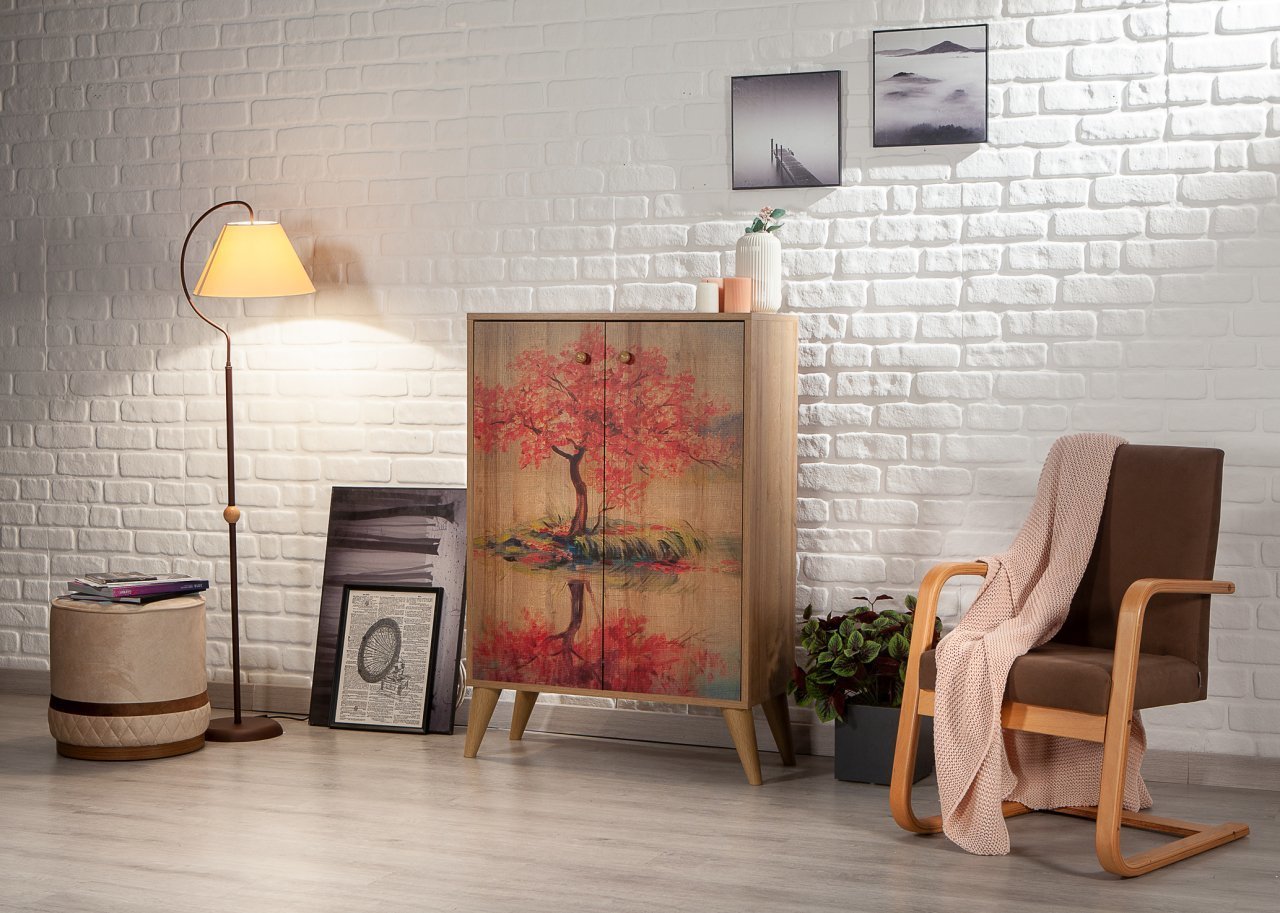 Mary Pink Multi Purpose Cabinet