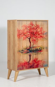 Mary Pink Multi Purpose Cabinet