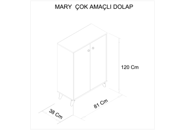 Mary Eyfel Multi Purpose Cabinet