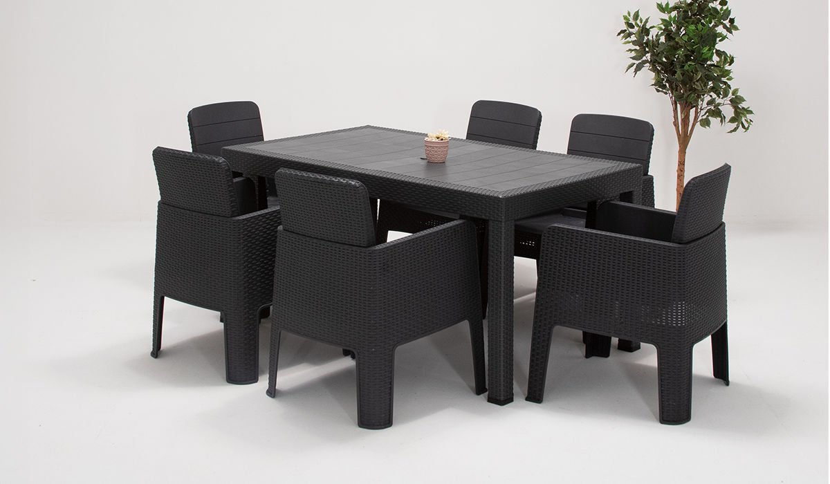Apex Rattan Large Sofa set