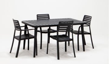 Lucia Table set Antrasit