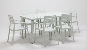 Lucia Table set White