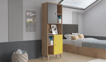 Hera Young room Artemis Book shelf