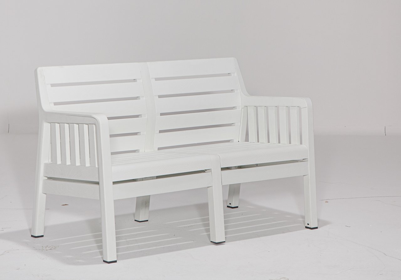 Lara 2 Setaer Sofa With Cushion - Multi Coloured White