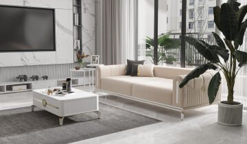 Gold Bella Sofa set