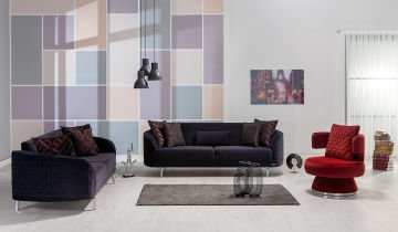 Bendis Sofa set - Armchair (Still) Antrasit/Anka