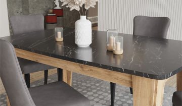 Avrupa Dining Room Set Extendable Table (Optional)